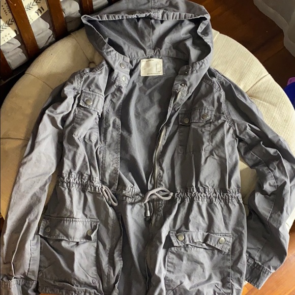 Gray anorak jacket - Picture 2 of 5